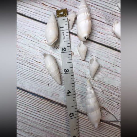 ICICLE SHELLS Cerithium Shells preDrilled HOLES Crafting Jewelry Making DIY Lot - Picture 12 of 13